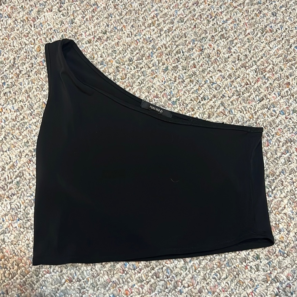 FOREVER 21 one shoulder top